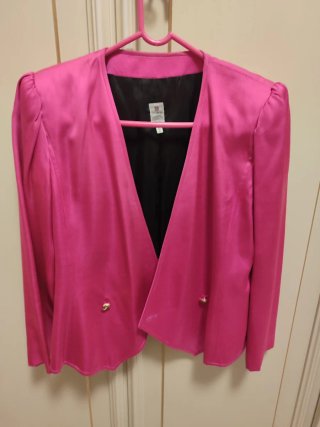 Tailleur donna anni '90 rosa