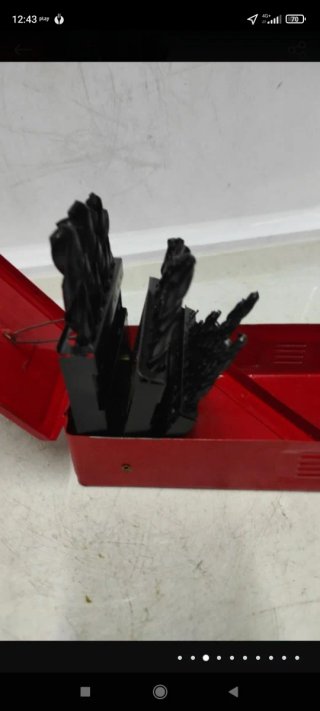 25 brocas de HSS para metal