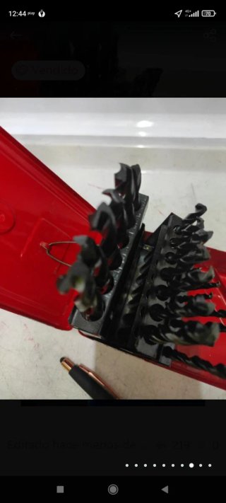 25 brocas de HSS para metal