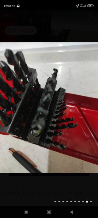 25 brocas de HSS para metal