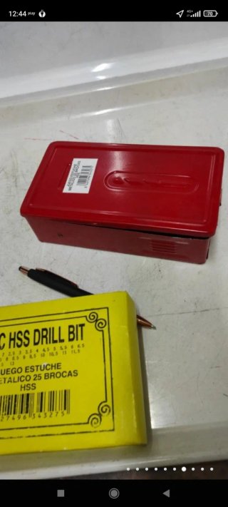 25 brocas de HSS para metal