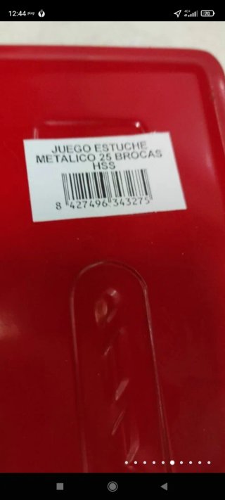 25 brocas de HSS para metal