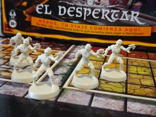 Miniaturas Momias Heroquest.