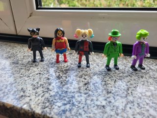 Figuras DC Comics Kinder Surpresa