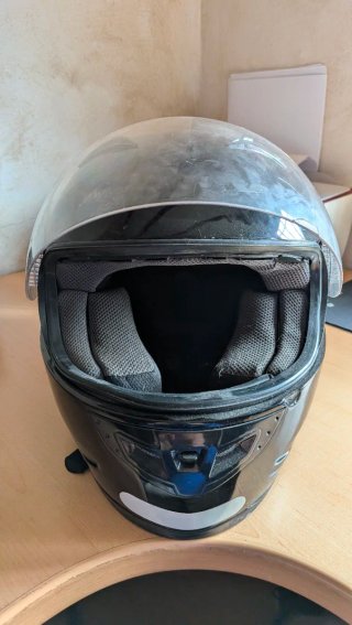 Casco Moto Talla S Negro