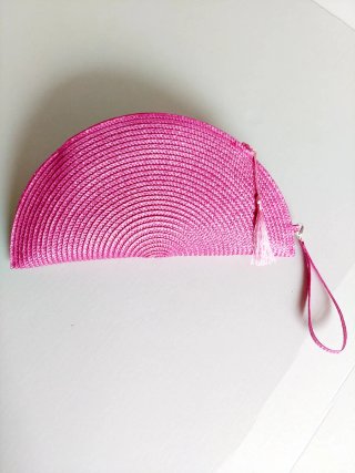 Bolso de mano FUCSIA