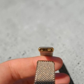 Pulsera Tous Oso y Triángulos Dorada