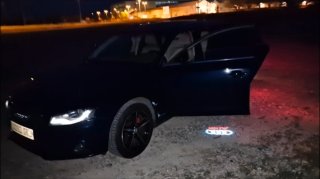 Proyectores Logo Audi Puerta Coche