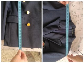 Traje de comunión azul marino