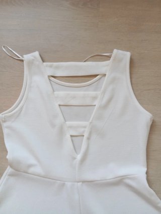 Vestido de verano con chaleco estampado