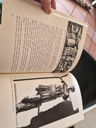 Libro raro vintage "Arte romana in Piemonte "