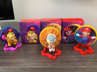 Muñecos McDonald's Mario Bros