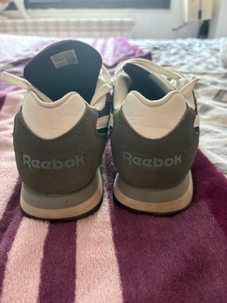 Zapatillas Reebok Azul y Gris