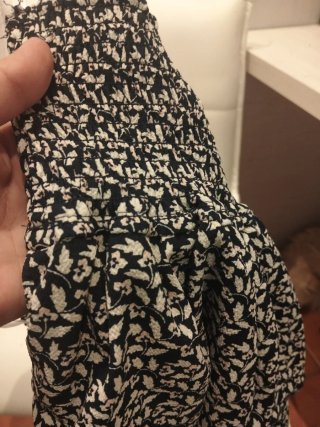 Falda corta estampada