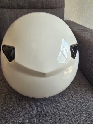 Casco de moto con visera