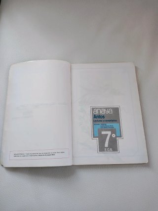 Libro lecturas y comentarios EGB