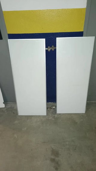 Puertas de cristal y metal de Ikea
