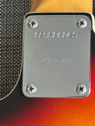 Guitarra Fernandes Telecaster '96 Sunburst