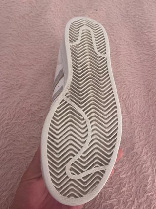 Zapatillas Adidas Superstar Blancas y Doradas