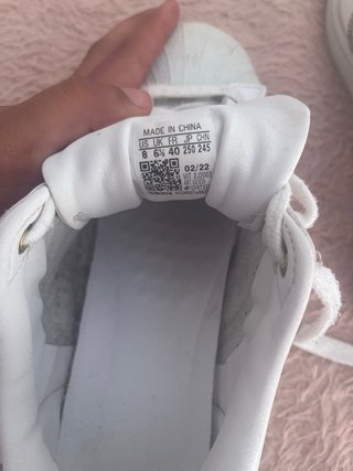 Zapatillas Adidas Superstar Blancas y Doradas