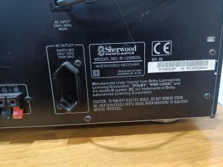 Amplificador Sherwood R-125 RDS Negro