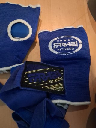 Lote Guantes Boxeo, king boxing y Vendas Defensa P