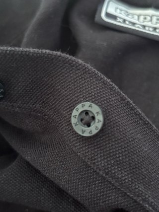 Polo Kappa Negro Talla XL