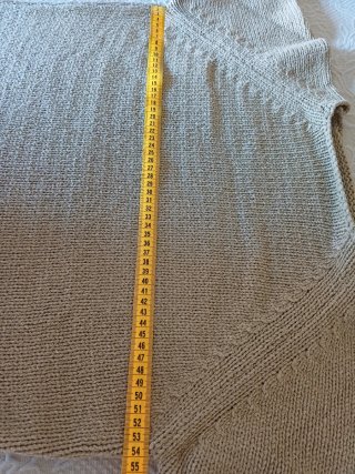 Jersey de punto beige