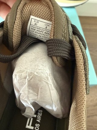 Zapatillas HOFF Talla 41 Beige/Verde