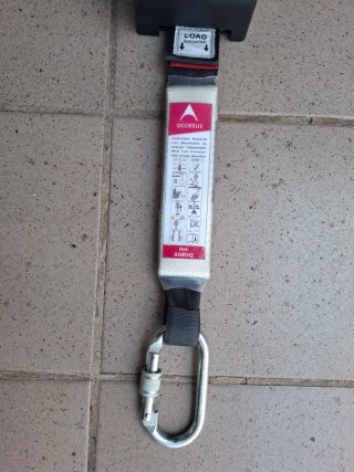 Anticaídas retráctil con absorbedor modelo ANRH2