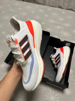 Zapatillas Adidas Ultraboost Naranja Blanco