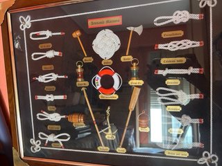 Cuadro Artesanía Marinera Nudos