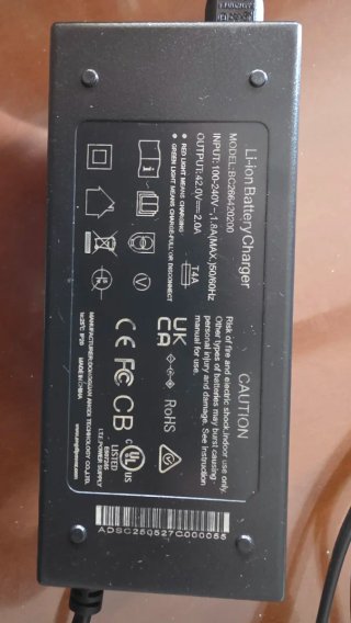 Batería 36V Bicicleta Eléctrica Down Tube