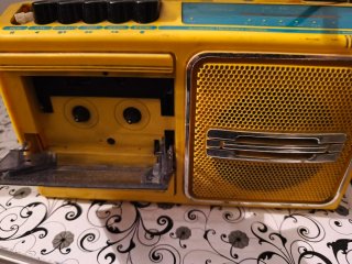 Radio Cassette Doble Pletina International CR336A