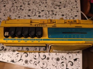 Radio Cassette Doble Pletina International CR336A
