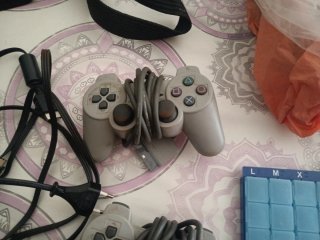 PlayStation 1 Sony Gris