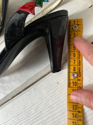 Sandali slingback vintage design unico e colorato