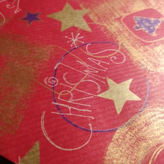 Sobres Navideños Rojos con Estrellas