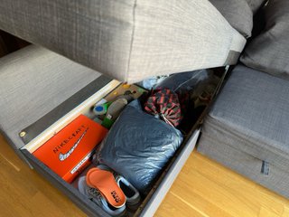 Sofá Cama Chaise Longue Friheten Ikea Gris
