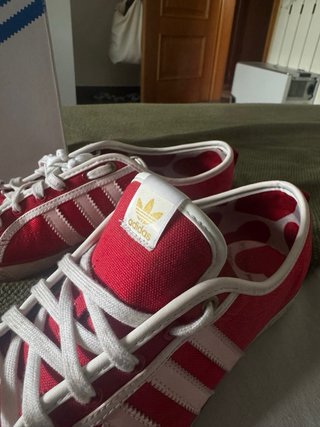 Adidas Sleek Series Zapatillas Rojas y Blancas