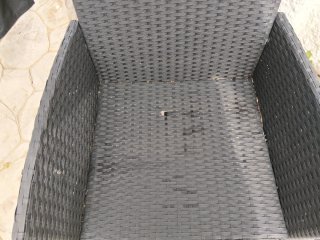 Conjunto de muebles de terraza ratán