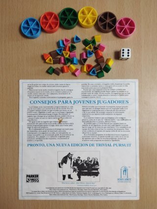 Trivial Pursuit edición jóvenes años 90