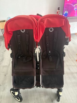 Carro gemelar bugaboo donkey