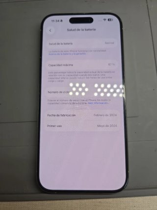 iPhone 15 Pro Gris 128GB Acepto cambio..