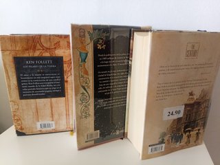 Lote 3 Libros de Ken Follet.