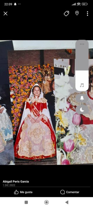 Traje de Fallera Infantil Talla 8