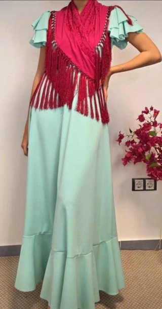Trajes de flamenca lisos