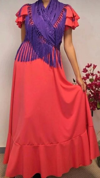 Trajes de flamenca lisos