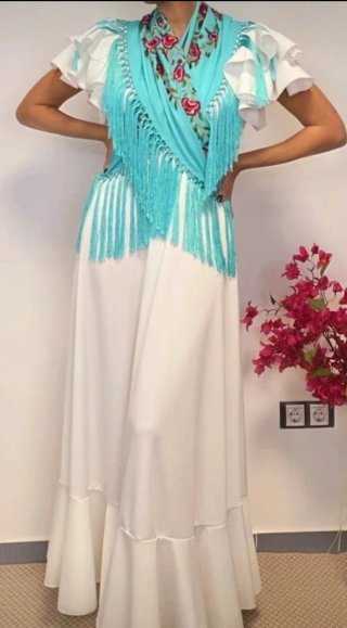 Trajes de flamenca lisos