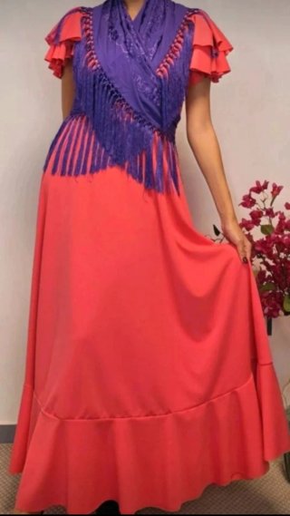 Trajes de flamenca lisos